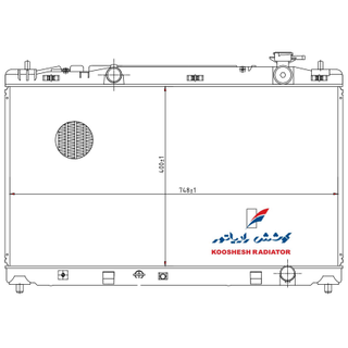 رادیاتور لیفان 820 برند کوشش رادیاتور