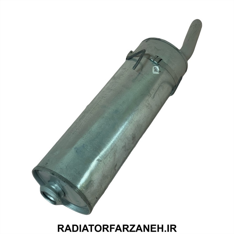 منبع عقب اگزوز پژو 405،پارس،سمند Lx اکونامیک (اقتصادی سبک) برند رضا مشهد اصلی