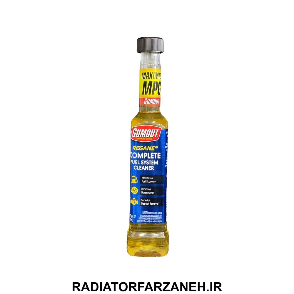 مکمل تمیز کننده سیستم سوخت گاموت ریگان حجم ۱۷۷ میلی لیتر وارداتی اصلی