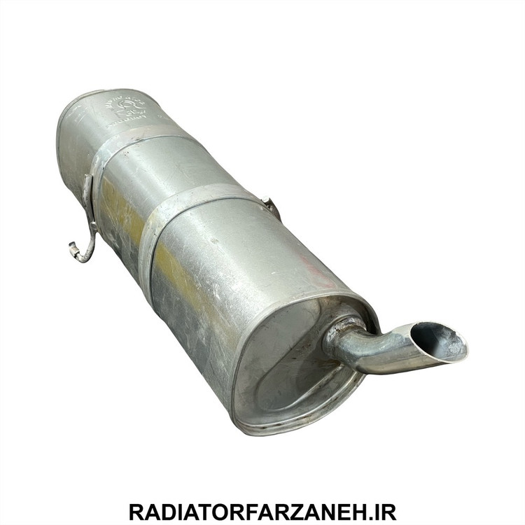 انبار عقب اگزوز پژو 206 و 207 گالوانیزه برند میثاق